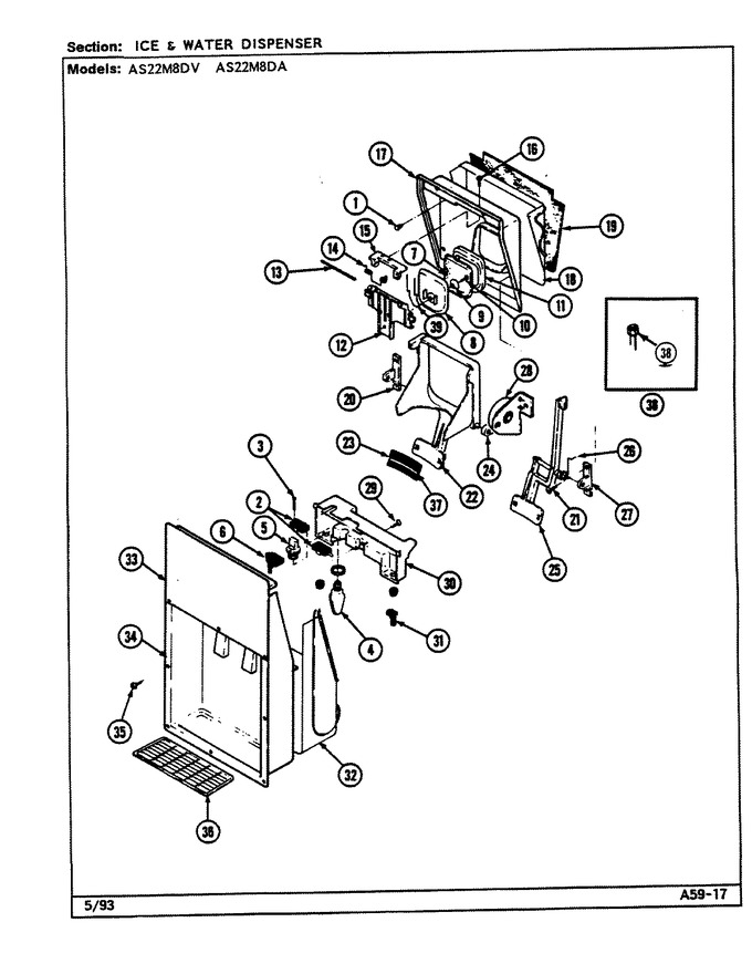 Diagram for AS22M8DA (BOM: DN34A)