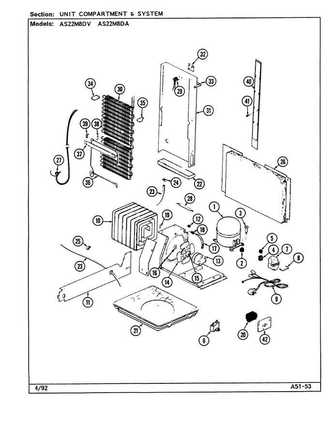 Diagram for AS22M8DA (BOM: DN34C)
