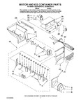 Diagram for 05 - Motor And Ice Container Parts