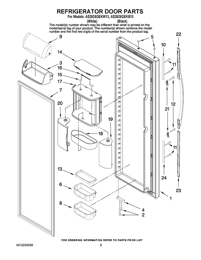 Diagram for AS2626GEKW13