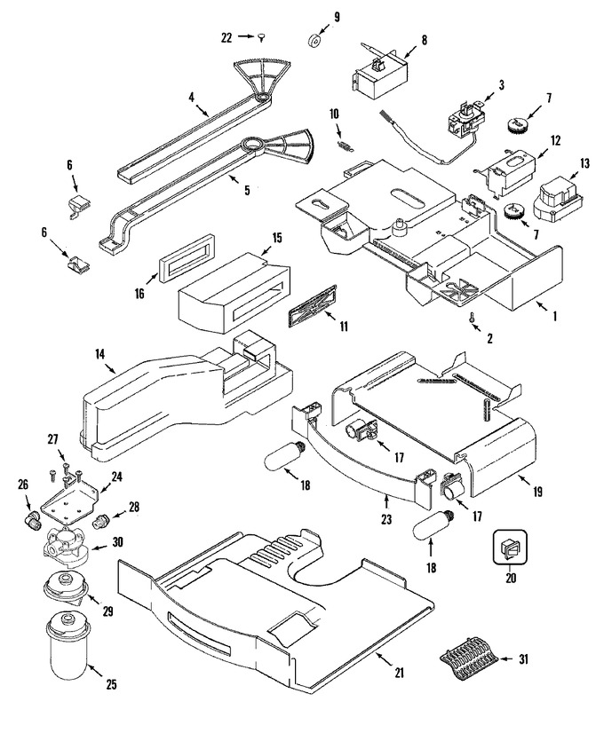 Diagram for MSD2454FRW