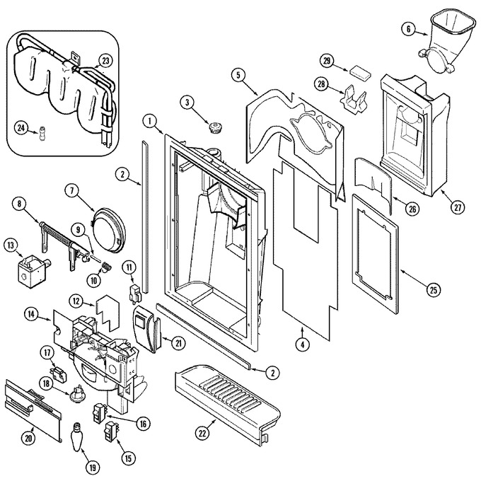 Diagram for GC2227SDFW