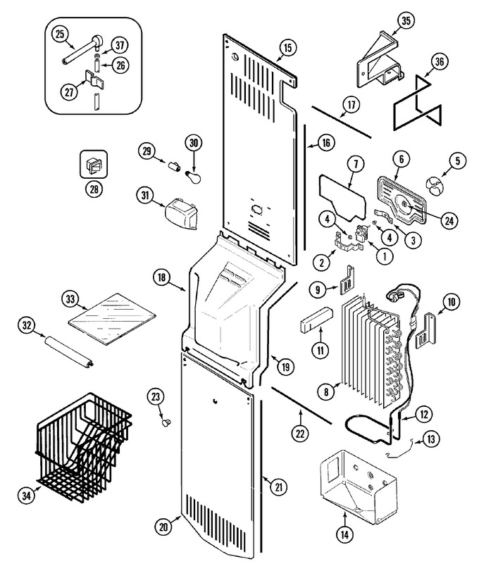 Diagram for ASD2123DRA
