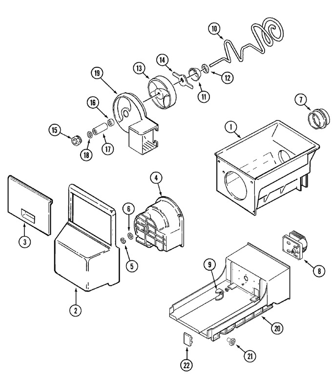 Diagram for CS21A5DW