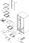 Diagram for 04 - Crisper Assy & Deli Assy