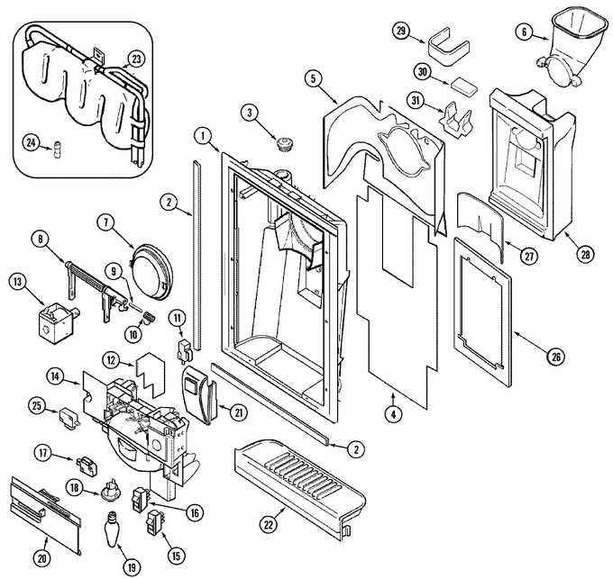 Diagram for CSD2324ARW