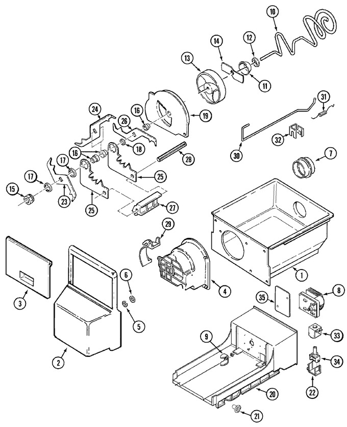 Diagram for MSD2756AEW