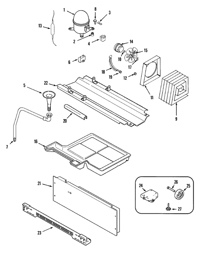 Diagram for CS21F5DW