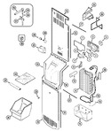 Diagram for 04 - Freezer Compartment (bisque)