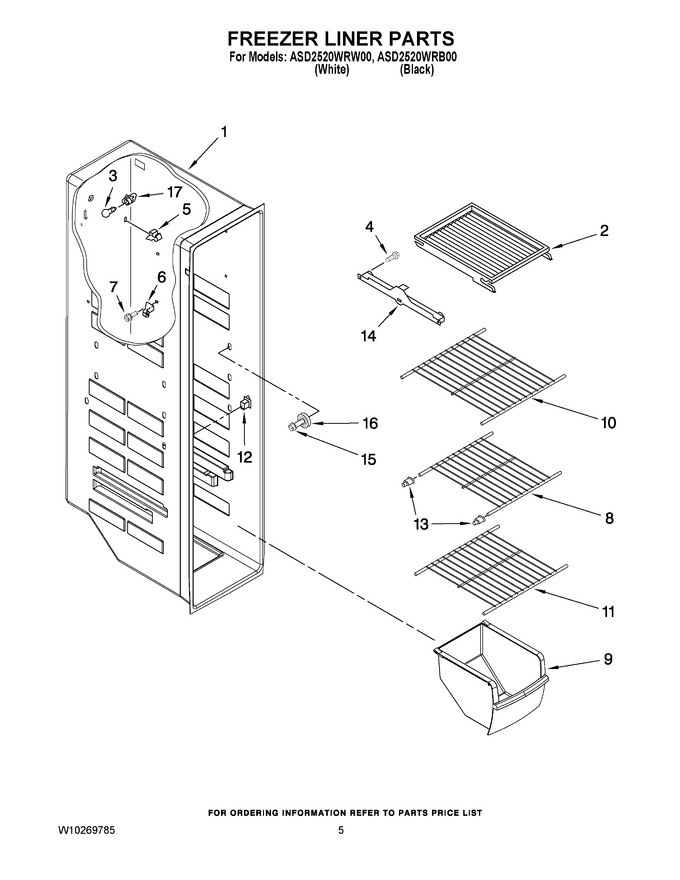 Diagram for ASD2520WRW00