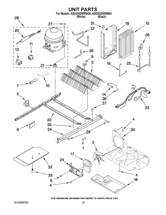Diagram for ASD2520WRW00