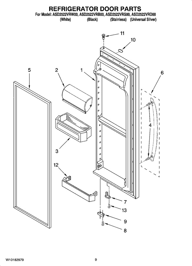 Diagram for ASD2522VRD00