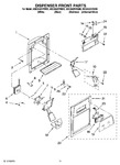 Diagram for 08 - Dispenser Front Parts