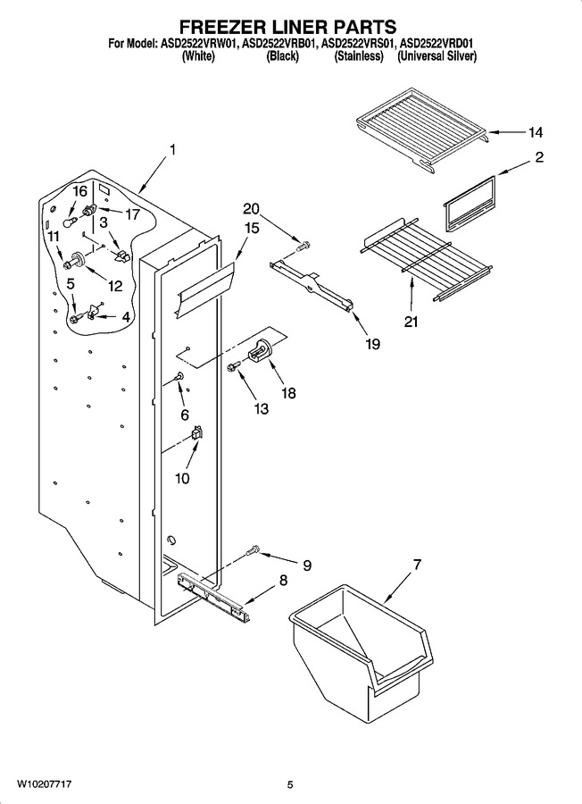 Diagram for ASD2522VRS01