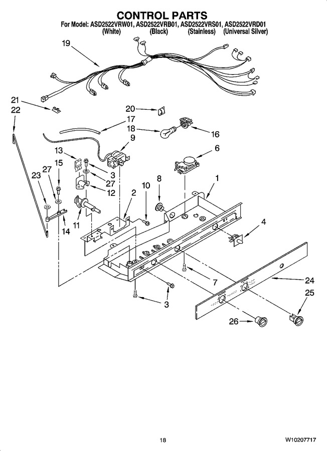 Diagram for ASD2522VRW01