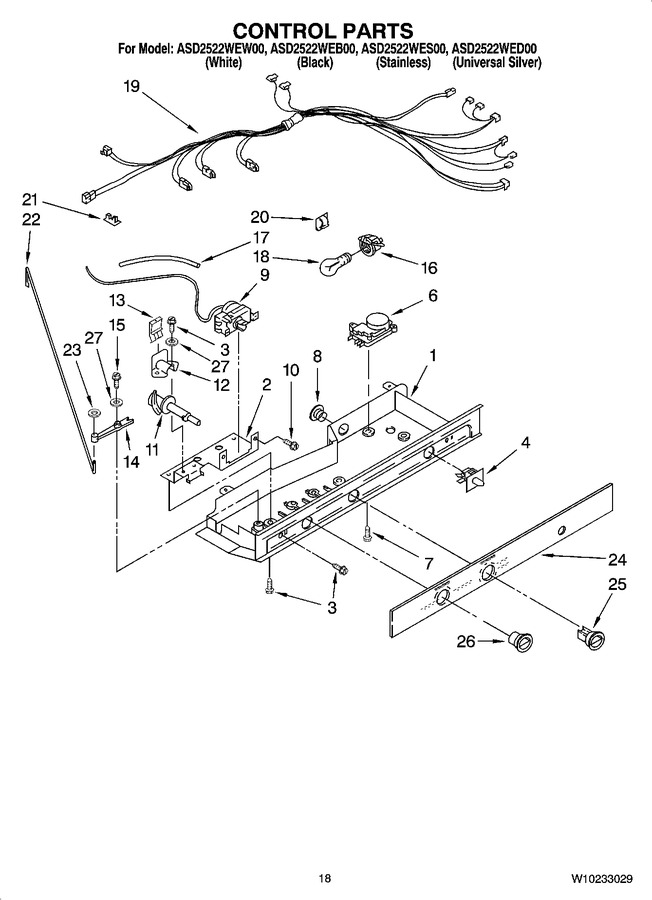 Diagram for ASD2522WES00
