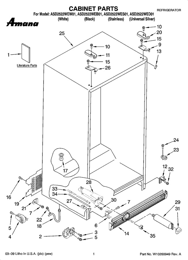 Diagram for ASD2522WEB01