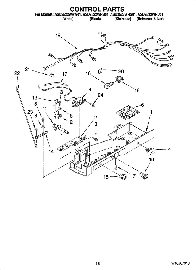 Diagram for ASD2522WRD01