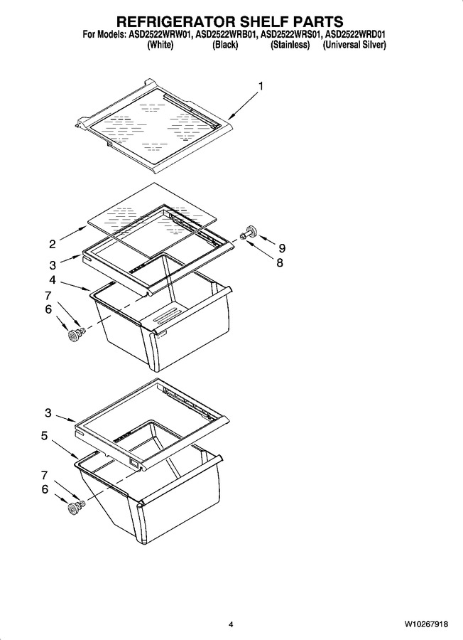 Diagram for ASD2522WRD01