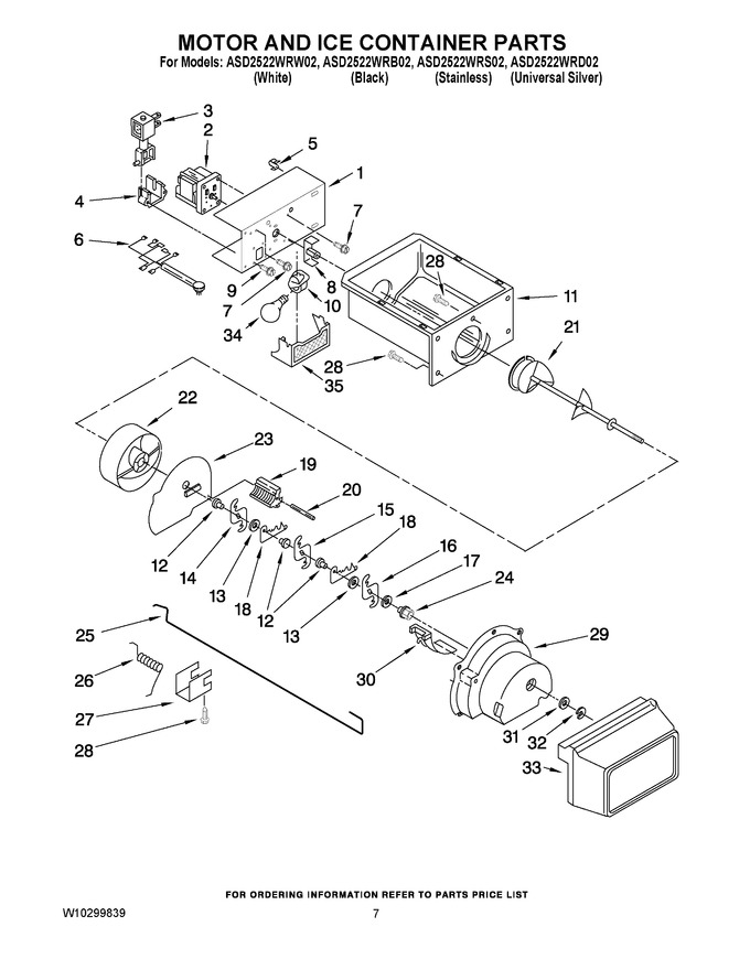 Diagram for ASD2522WRS02