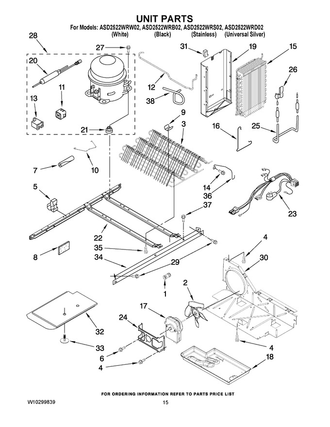 Diagram for ASD2522WRD02