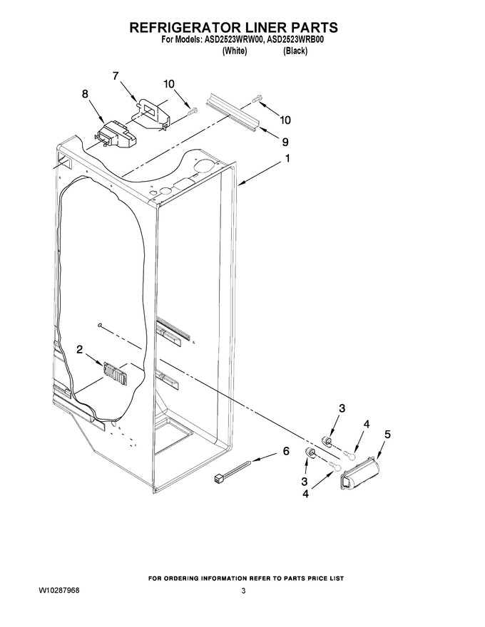 Diagram for ASD2523WRW00