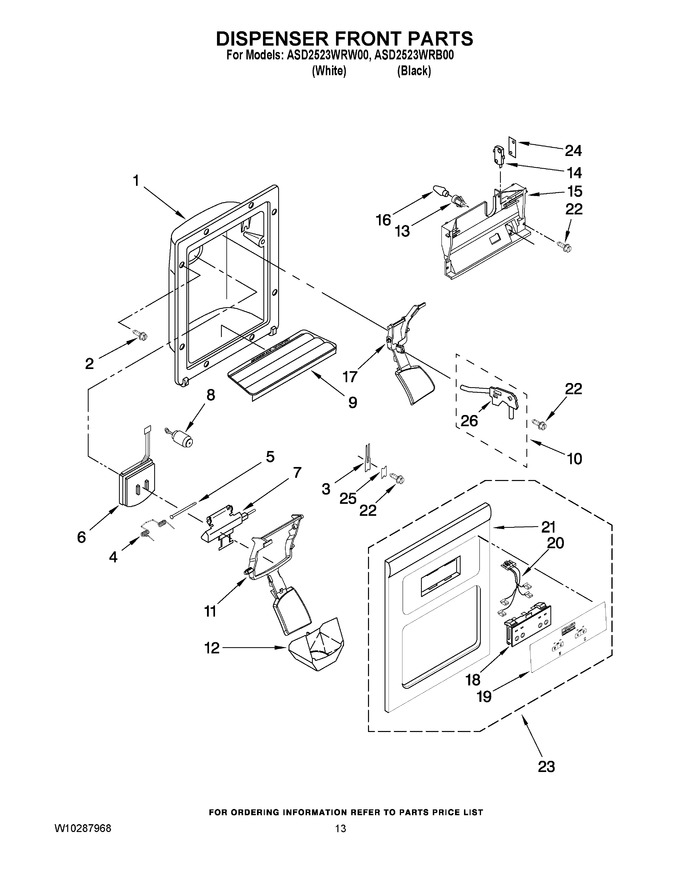 Diagram for ASD2523WRB00