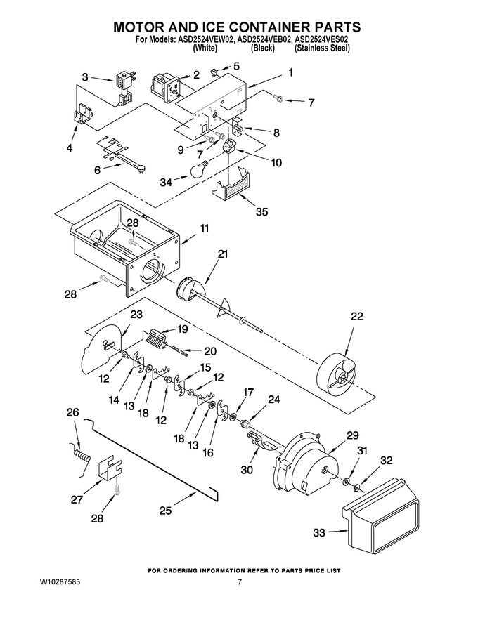 Diagram for ASD2524VEW02