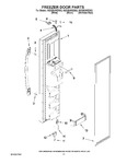 Diagram for 07 - Freezer Door Parts