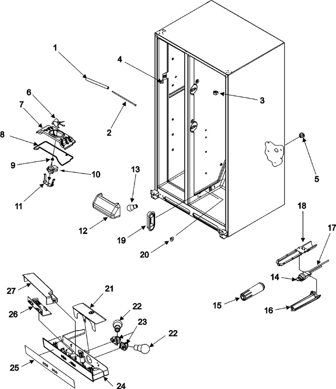 Diagram for ASD2626HEW