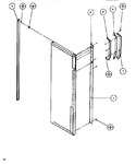 Diagram for 16 - Ref Door (cont.)