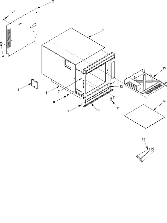 Diagram for KFC2 (BOM P1330113M)