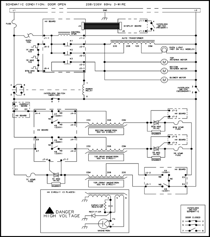 Diagram for WDYRC22 (BOM P1332808M)