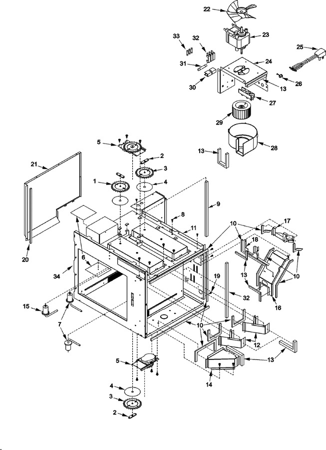 Diagram for WDYRC26J (BOM: P1330120M)