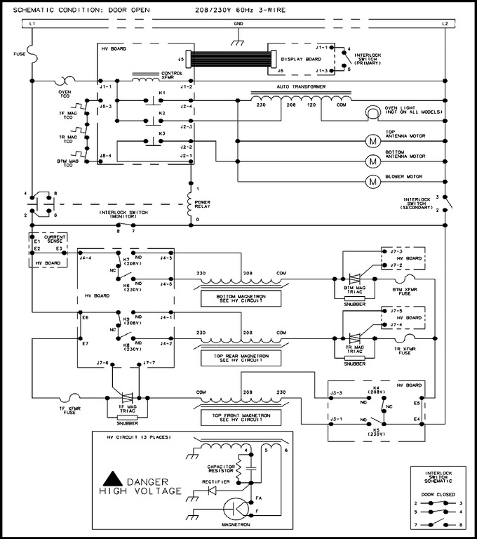 Diagram for KFC2 (BOM: P1330113M)