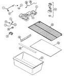 Diagram for 05 - Fresh Food Compartment