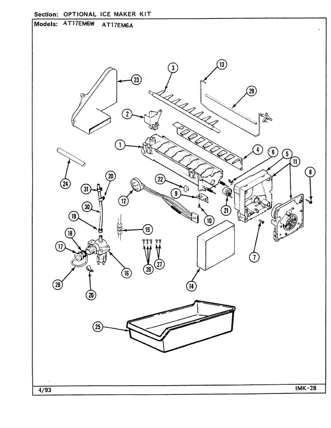 Diagram for AT17EM6A (BOM: DA32A)