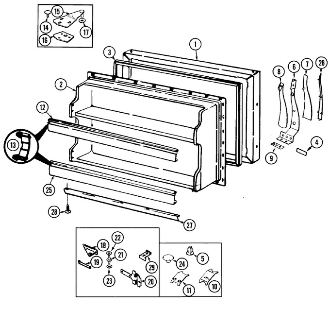 Diagram for AT17M4W (BOM: DA25A)