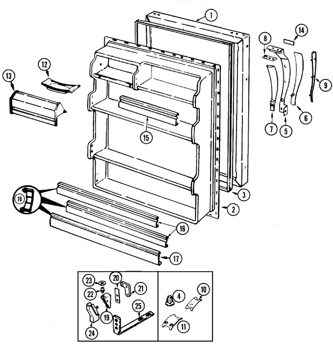Diagram for AT17M4W (BOM: DA25A)