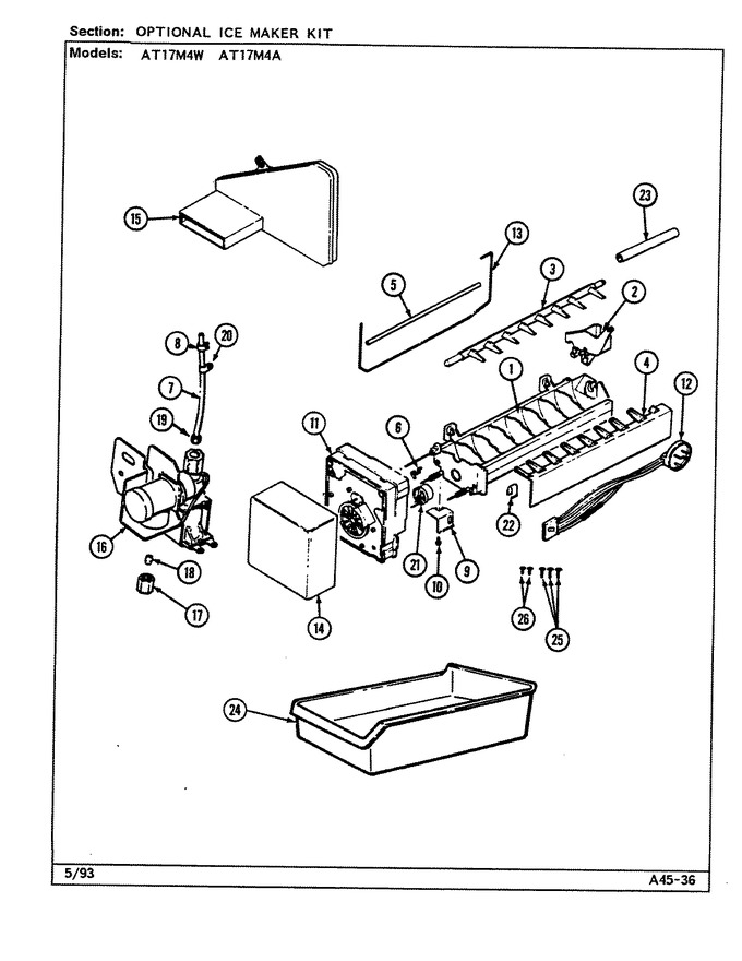 Diagram for AT17M4W (BOM: DA25A)