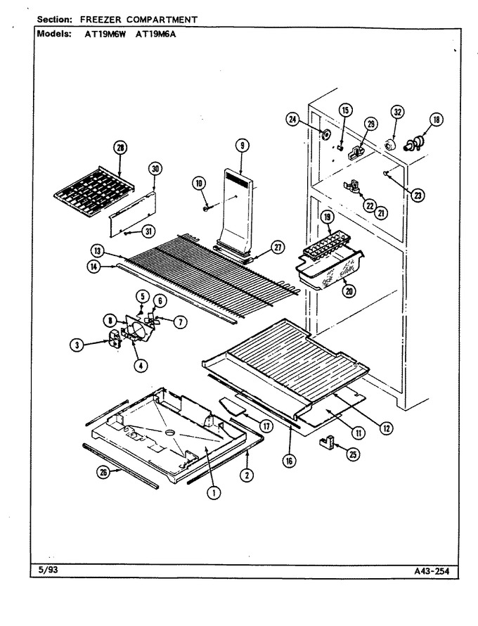 Diagram for AT19M6W (BOM: DA51B)