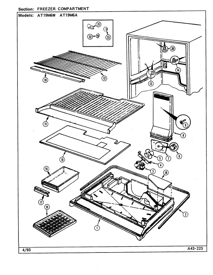 Diagram for AT19M6W (BOM: DE51A)