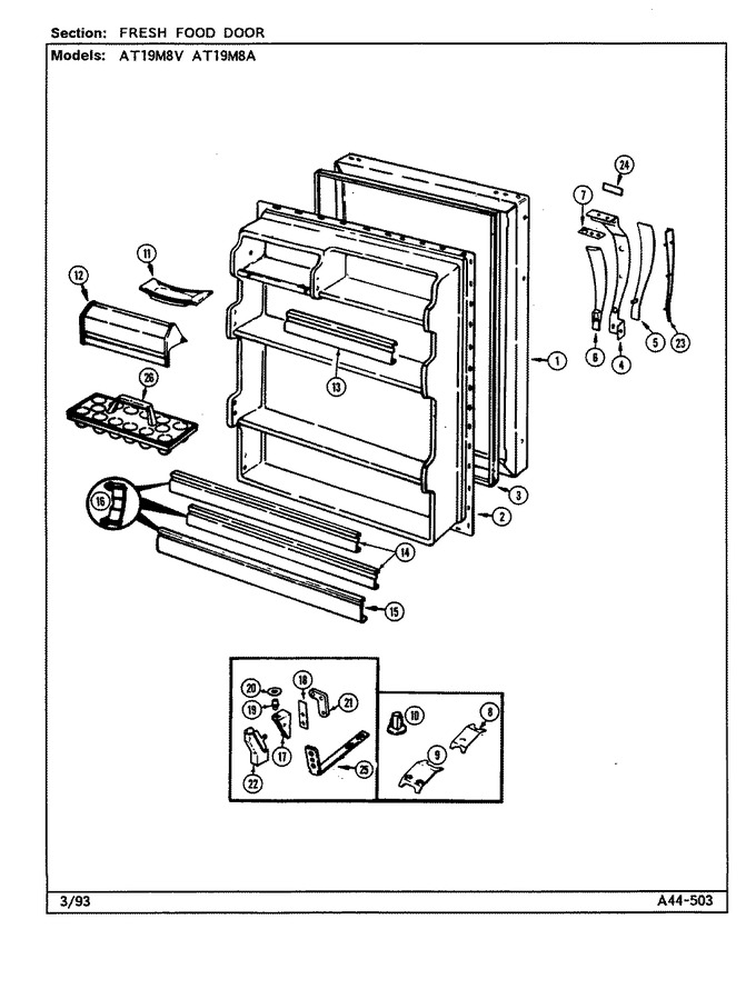 Diagram for AT19M8A (BOM: DA54A)