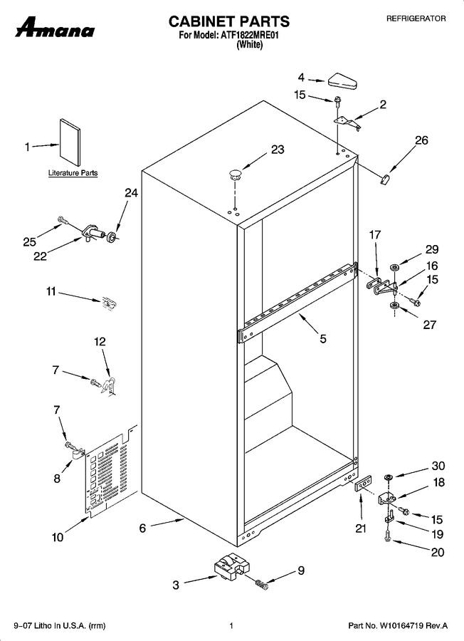 Diagram for ATF1822MRE01