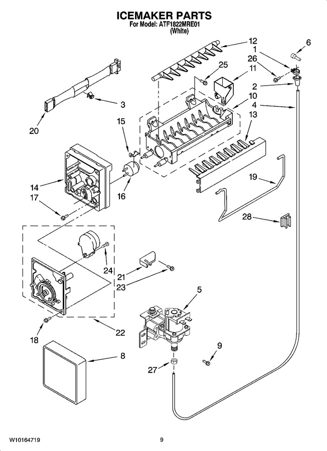 Diagram for ATF1822MRE01
