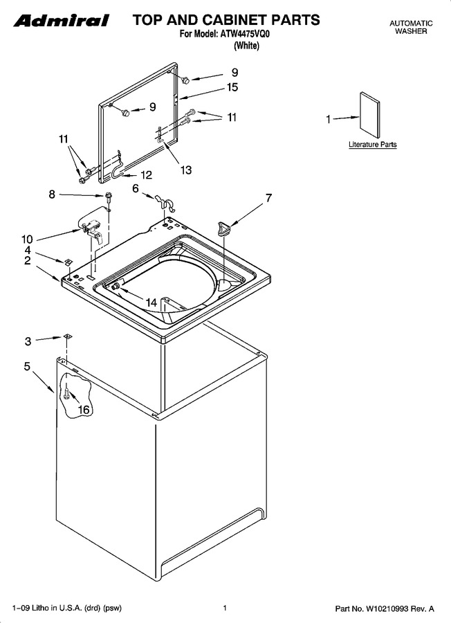 Diagram for ATW4475VQ0