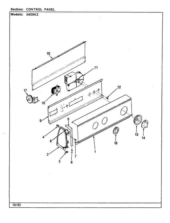 Diagram for AW20K2W