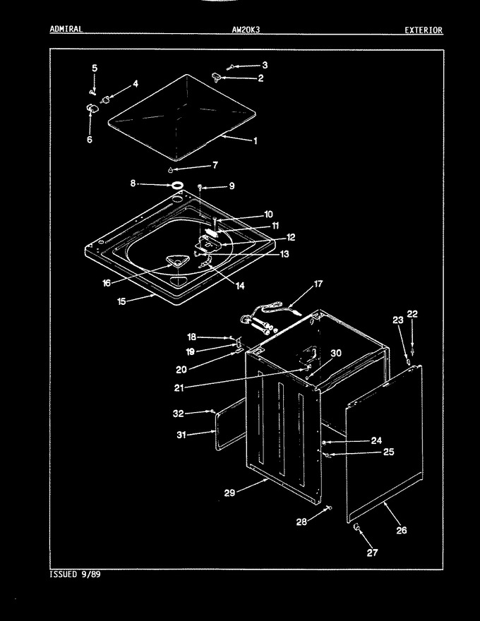 Diagram for AW20K3W