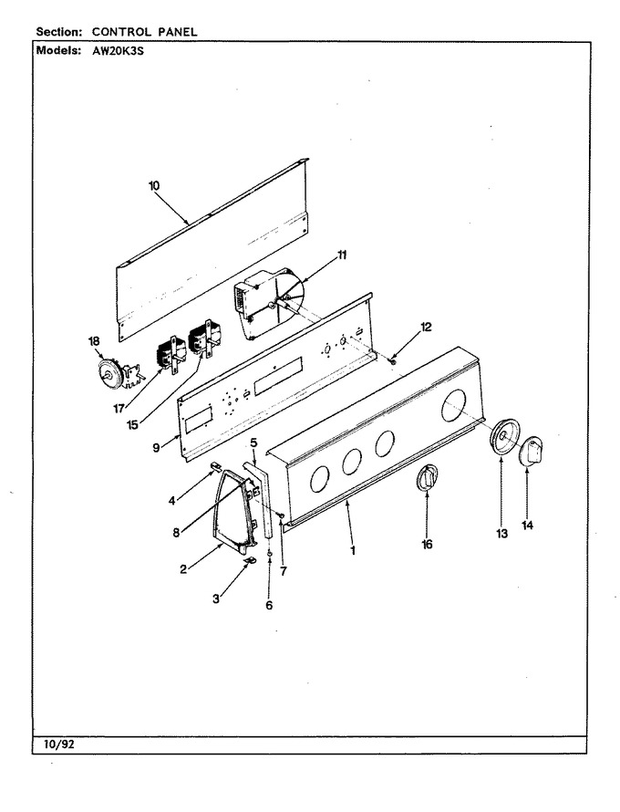 Diagram for AW20K3HS