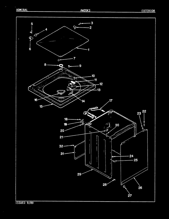 Diagram for AW20K3W